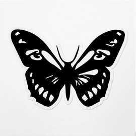 Decal Stickers of Fancy Butterfly Premium Indoor (No Waterproof) Vinyl Decal Stickers for Laptop Phone Accessory Helmet Car Window Mug Tuber Cup Door Wall Decoration ANDVER350437bBL