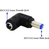 zdyCGTime - Adaptador macho a hembra de 5 V CC