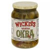 Wickles Okra Wicked 16 oz (Pack Of 6)