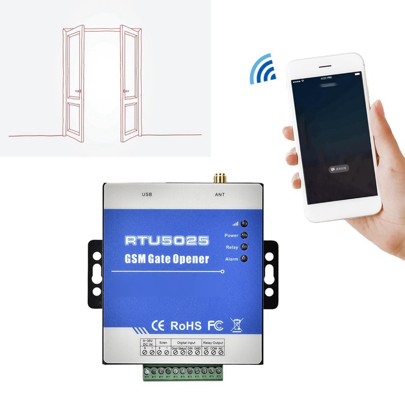 EBTOOLS Controlador Remoto de Puerta, Operador de Abridor de Puerta