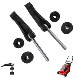 LONGHAO 2 x Handle Knob Nut Screw Universal Lawnmower Handle Mower Screw and Nut Lawnmower Handle Knobs Grip Nut for Lawnmowers, Nuts and Screws Bolts for Lawnmower Machine (#1)