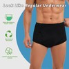 PurityLock Men's Incontinence Underwear Washable - Cotton Leak Proof Briefs