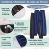SOEDZUNG Reusable TPU Waterproof Incontinence Pants for Adults Leak Proof