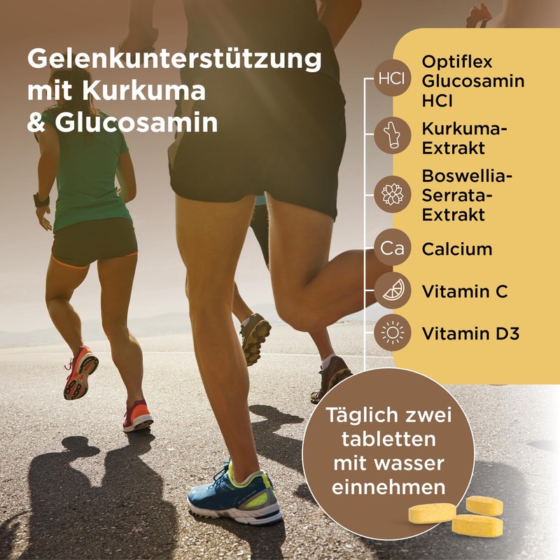 Healthspan Turmeric & Glucosamine Joint Support | 60 Tablets |