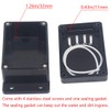 Otdorpatio 2Packs Junction Box IP65 Waterproof ABS Plastic Electrical Project