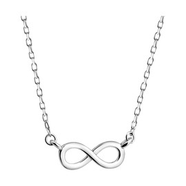 Sofia Milani - Women's Necklace 925 Silver - Infinity Pendant, Sterling Silver, No Gemstone