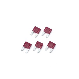 Kijima 304-7108 Mini Flat Fuse, 10A, 5 Pack
