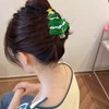 1Pack Christmas Hair Claw Clips Non Slip Large Acrylic Hair
