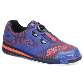 Dexter Mens SST 8 Power Frame Boa Bowling Shoes (for Right and Left Handed Bowlers. Men's Shoe Sizing) - Blue/Red 9