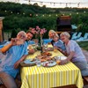 Moukeren 6 Pack Yellow and White Striped Tablecloths 54 x