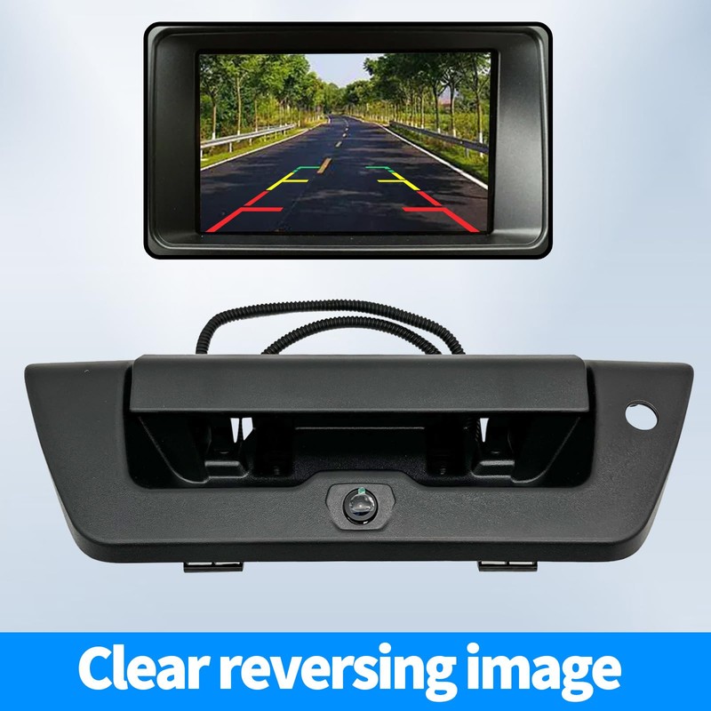 Car Rear View Backup Tailgate Handle Camera Compatible with Ford