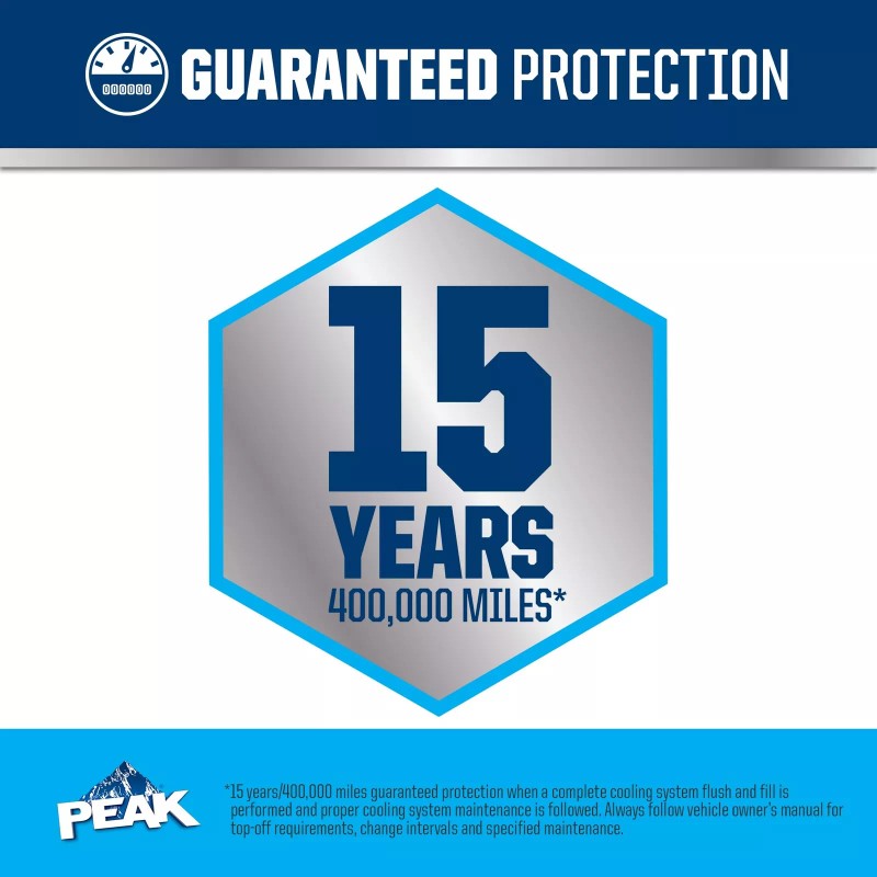 PEAK 1 Gallon Engine Antifreeze Coolant for Asian Vehicles PEAK