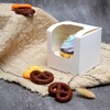 SUPERFA 24 Pack White Single Cupcake Boxes, Individual Cupcake Boxes