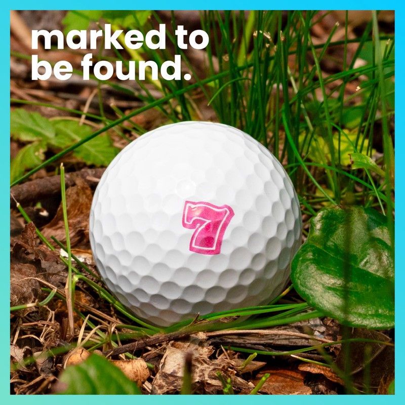 ExcelMark Pro Golf Ball Stamp - Easy Ball Identification -
