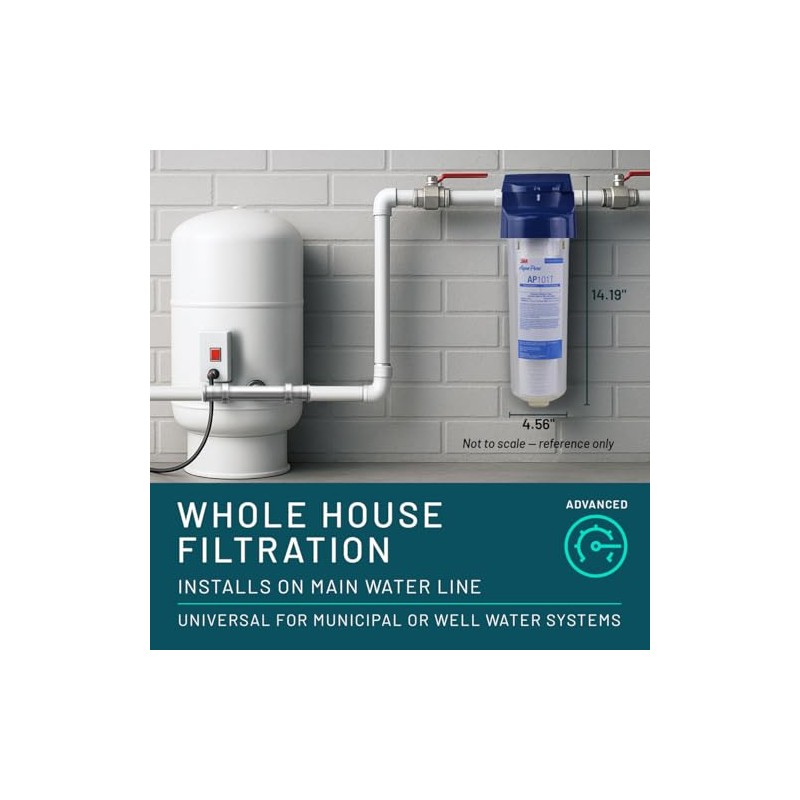 3M Aqua-Pure Whole House Water Filtration System – Model AP101T