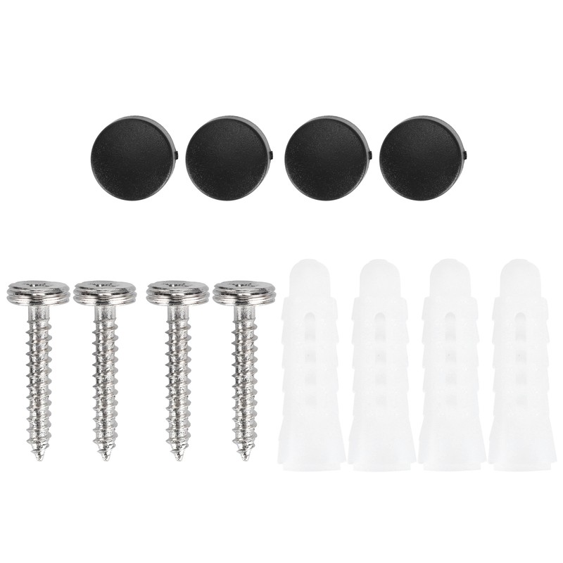 40cm 6 Hooks Pot Lid Hanger Punch WallMounted Storage Holder