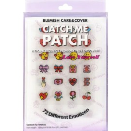 Parche Anti Acné Emoticon Love 72 Piezas Catch Me Patch