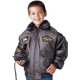 Kids WW11 Aviator Flight Jacket (Medium)