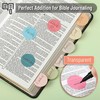 Mr. Pen- Round Transparent Sticky Notes, 560 Pcs, Pastel Colors,
