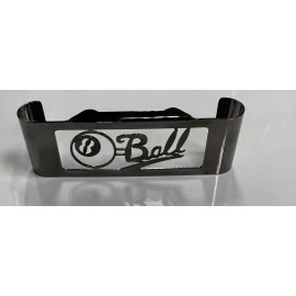 VICTORY ONLY OIL COOLER COVER 8 Ball VICTORY MOTORCYCLE 2003-2007 VEGAS HAMMER Black Chrome