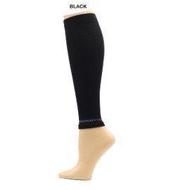 3 pares de calcetines de compresión de algodón peinado de 8 a 15 mmHg para mujer, Mangas Y Negro Blanco Gris, Talla única