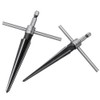 Yakamoz 2Pieces T-Handle Tapered Reamer Set, 1/4" Hex Shank Detachable