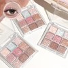 Glitter Eyeshadow Palette for Women - Shimmer Makeup Palette with