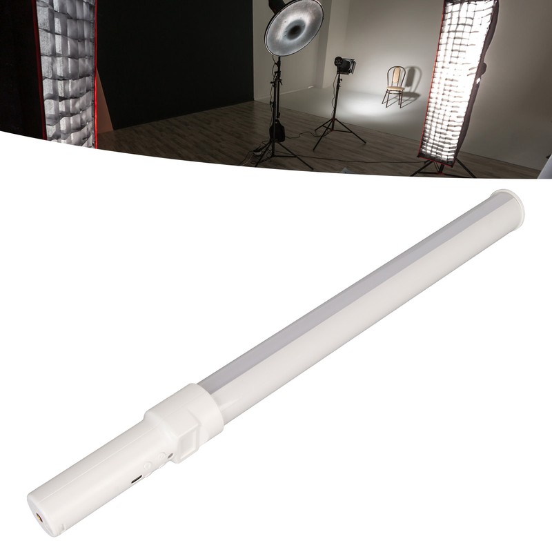LED Photography Light Stick Handheld 8W 800lm 5 Levels Color