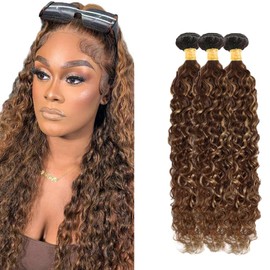 UKJU JP4/30 WT Hair Extension Bundle121416 50g