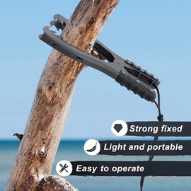 Kayak Anchor Grip,Canoe Anchor Grip,Brush Anchor Gripper Clamp for Tighter Bite and Easy Operation Rubber Non-Slip GripB