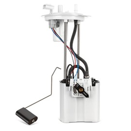 Auto Dynasty E2530M Electric Fuel Pump Assembly Module Compatible with Ford F-150 3.7L 4.6L 5.0L 5.4L 6.2L 2009-2014, 12V, White
