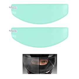 Anboli Stopper Sheet, Motorcycle Helmet Shield, Anti-Fog Film, Anti-Fog Film, Universal Helmet, Pinlock Sheet, Shield, Anti-Fog, High Transmittance, Clear, Ensures Visibility, For Four Seasons, Can Be