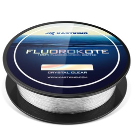KastKing FluoroKote Fluorocarbon Fishing Line, 12LB, 500Yard