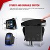 Nilight Remote Wiring Harness for LED Light Bar Wireless Strobe