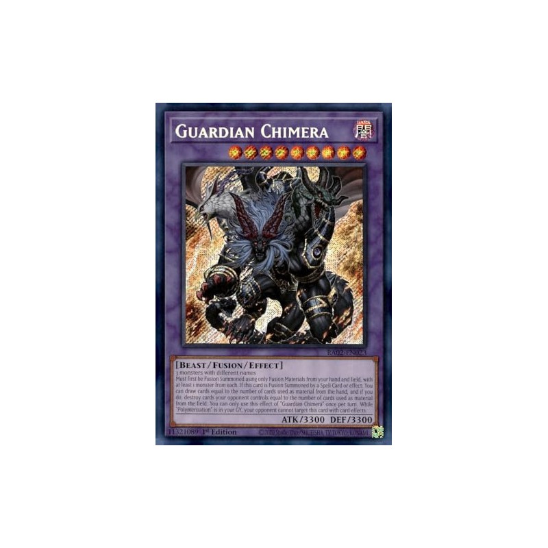 Guardian Chimera (Secret Rare) - RA02-EN023 - Secret Rare -