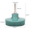 3 Inch Bristle Disc Emery Rubber Abrasive Brush Deburring Polishing
