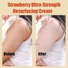 Piezas Crema Rejuvenecedora Piel Fresa Loción Piernas Mujeres Reduce Protuberancias