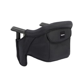 Inglesina Fast Table Chair (Pine Green Melange) + Fast Dining Tray Plus - High Chair for Babies & Toddlers 6-36 Months - Fits Tables 0.8'' to 3.5'' Thick - Portable Design - Includes Carry Bag