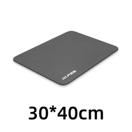 JJJ.FEB Drying Mat Dish Drying Mat Absorbent Mat Roll-up Storage, Quick Drying, Anti-Slip, Oil-Resistant, Heat Diaphragm, Easy to Clean (30x40cm, Gray)