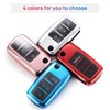 QBUC Car Key Case for VW, TPU Dustproof Key Box,