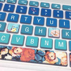 WSLUCKO Keyboard Cover Skin for 2021 2020 2019 Dell Inspiron 15 5501 5502 5505 5508 5584 5590 5593 5598 15.6" / Inspiron 15 7000 7590 7591 7501 7506 7706 7790 / Vostro 7590 5590 7500,Rose