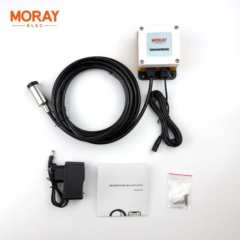Moray Smart WiFi Water Level Sensor Submersible Tank Level Monitor