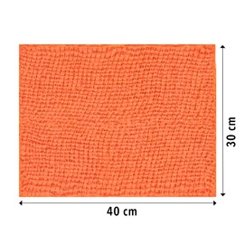 LA CASA DELLE COSE Microfibre Cleaning Cloth (Pack of 6), Multicoloured, 30 x 40 cm