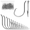 Circle Hooks Saltwater Catfish Fishing Hooks,50/100pcs Octopus Offset Sport Circle