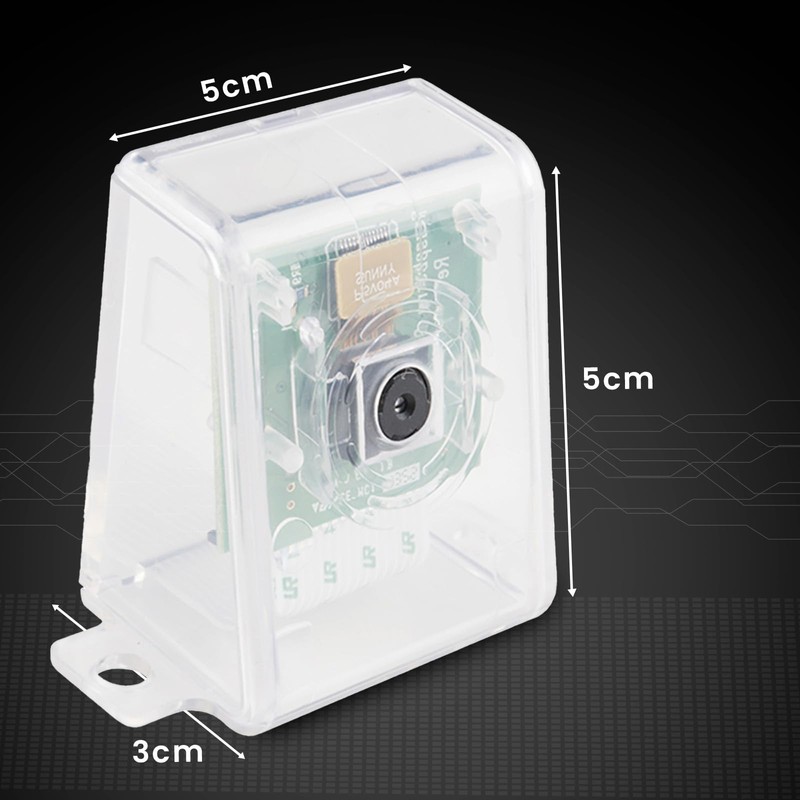 sb Components Raspberry Pi Camera Case Transparent Protective Case Cover