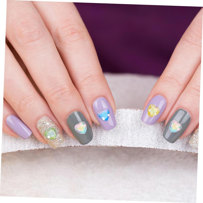 Minkissy Elegant Resin Nail Charms Nail Art Ornaments DIY Charm