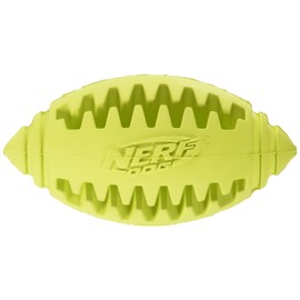 Nerf Dog Football Teether Toy, Medium,assorted colours