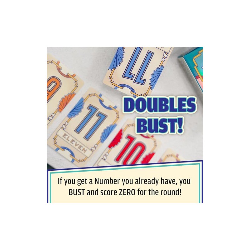 USAOPOLY Flip 7 Peg (English Version)