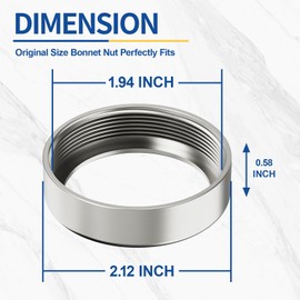 RP22734 Bonnet Nut Replacement,Compatible with R10000 Shower Valve
