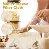 Quelcc Pack of 4 Straining Cloth, Cheese Cloth and Dumpling